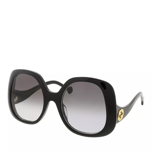 Gucci GG1235S Black-Black-Grey Sonnenbrille