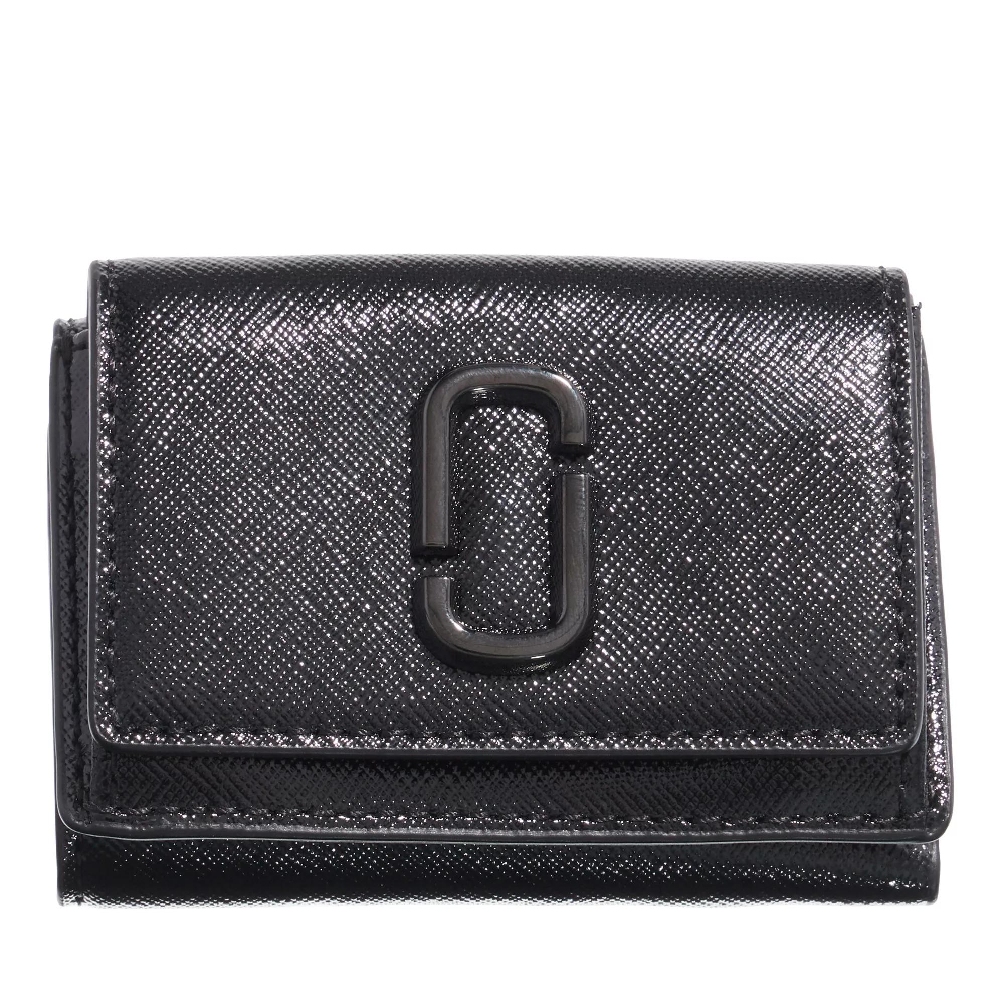 Marc Jacobs Utility Snapshot Black Portefeuille a trois volets