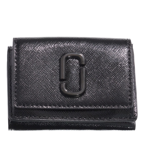 Marc Jacobs Tri-Fold Portemonnaie Utility Snapshot Black