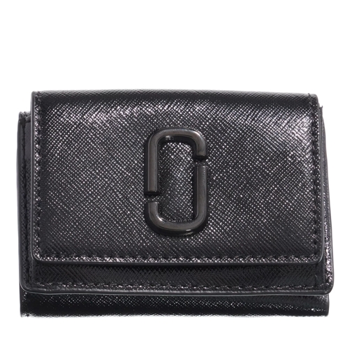 Marc Jacobs Utility Snapshot Black Tri-Fold Portemonnaie