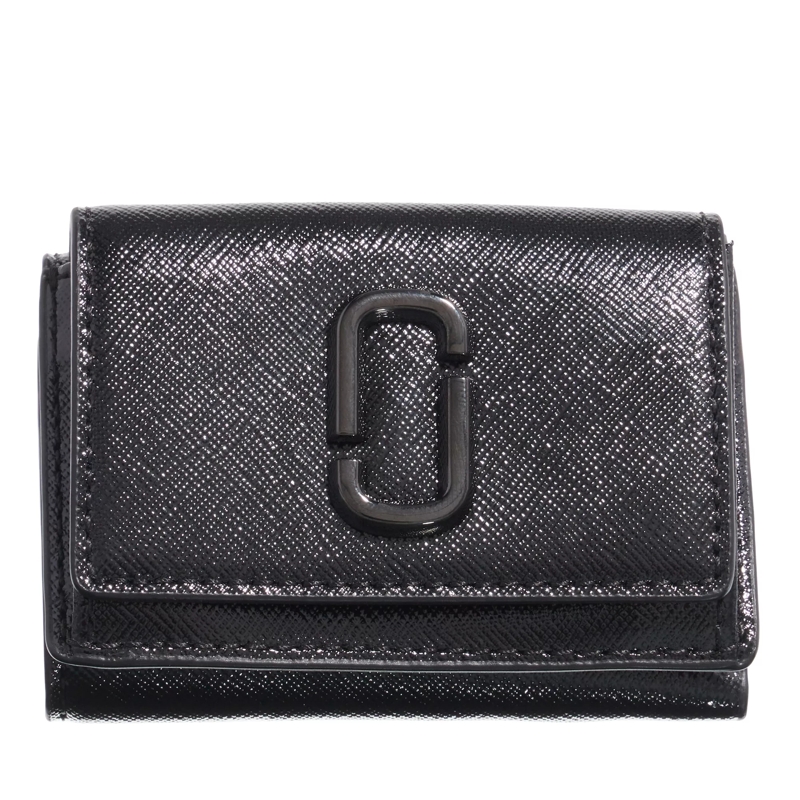 Marc Jacobs Tri-Fold-Portemonnaie Utility Snapshot Black