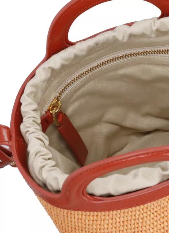 Marni Hobo bags Tropicalia Bucket Bag in bruin