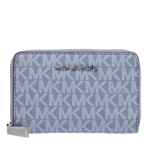 MICHAEL Michael Kors Small Card Case Chambray Zip-Around Wallet
