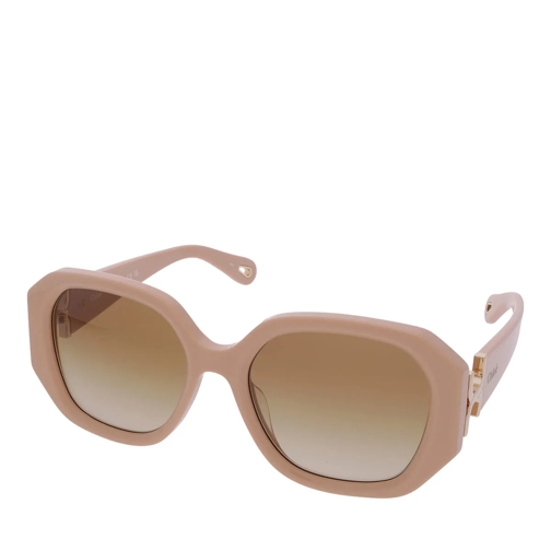 Chloé Sonnenbrille CH0236S Ivory-Ivory-Brown