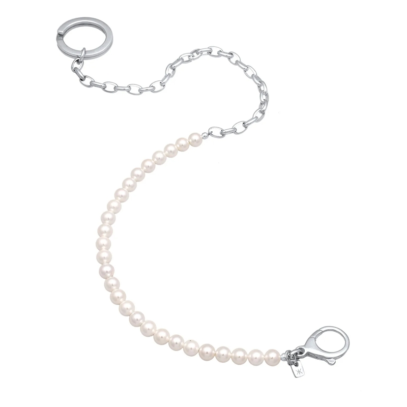 Kuzzoi Haarklammer Schmuckzubehör Herren Hosenkette Geldbörsenkette M silber(Image 2)