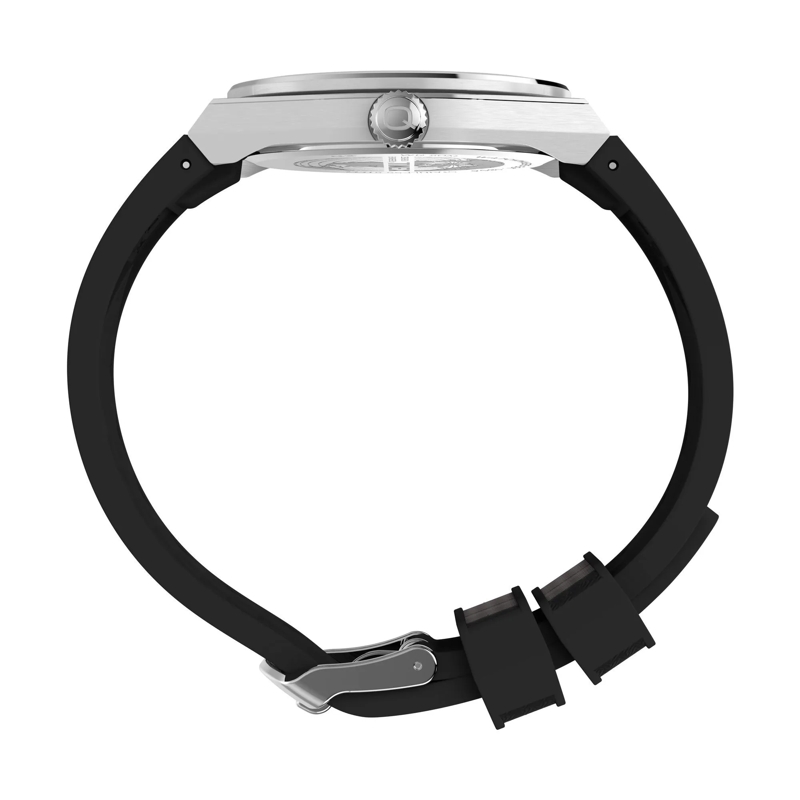 Timex Quarzuhr Quarz-Analoguhr Q Timex Continental Gmt schwarz(Image 2)