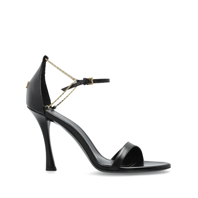 Givenchy Sandalen High-Heeled Sandals With Chain-Link Detailing Black