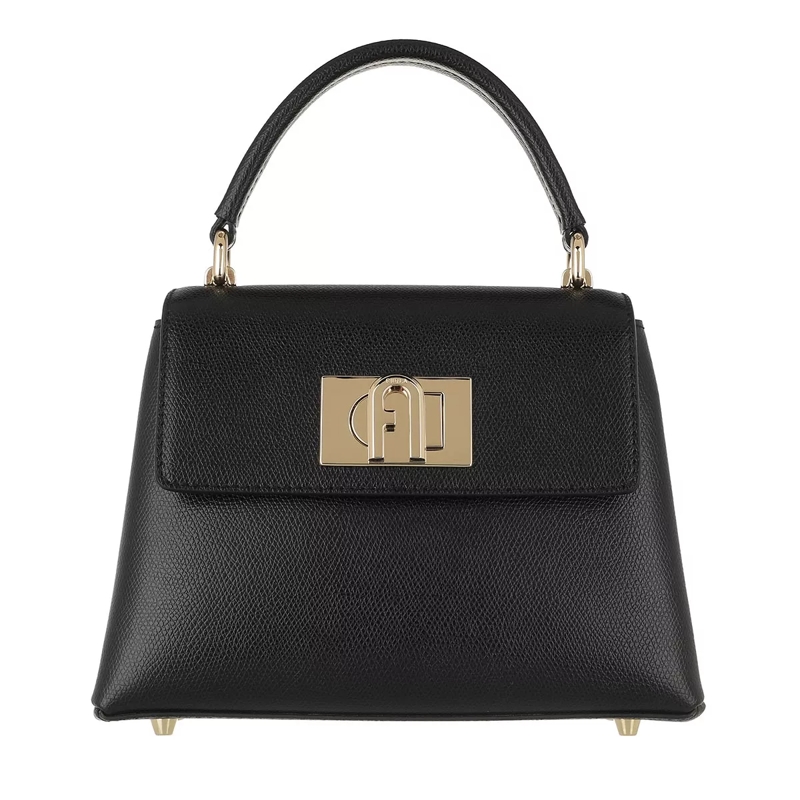Furla Satchel Furla 1927 Mini Top Handle Nero