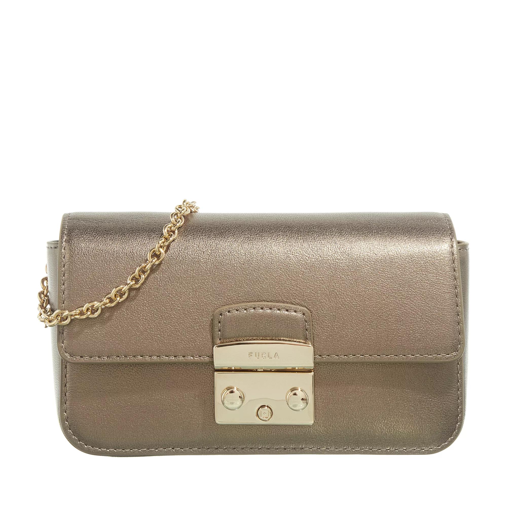 Furla gold sales bag