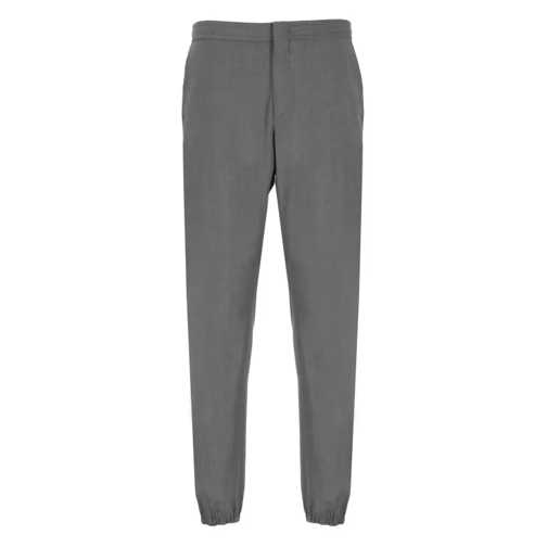 Zegna Grey Zegna Wool Pants Grey 