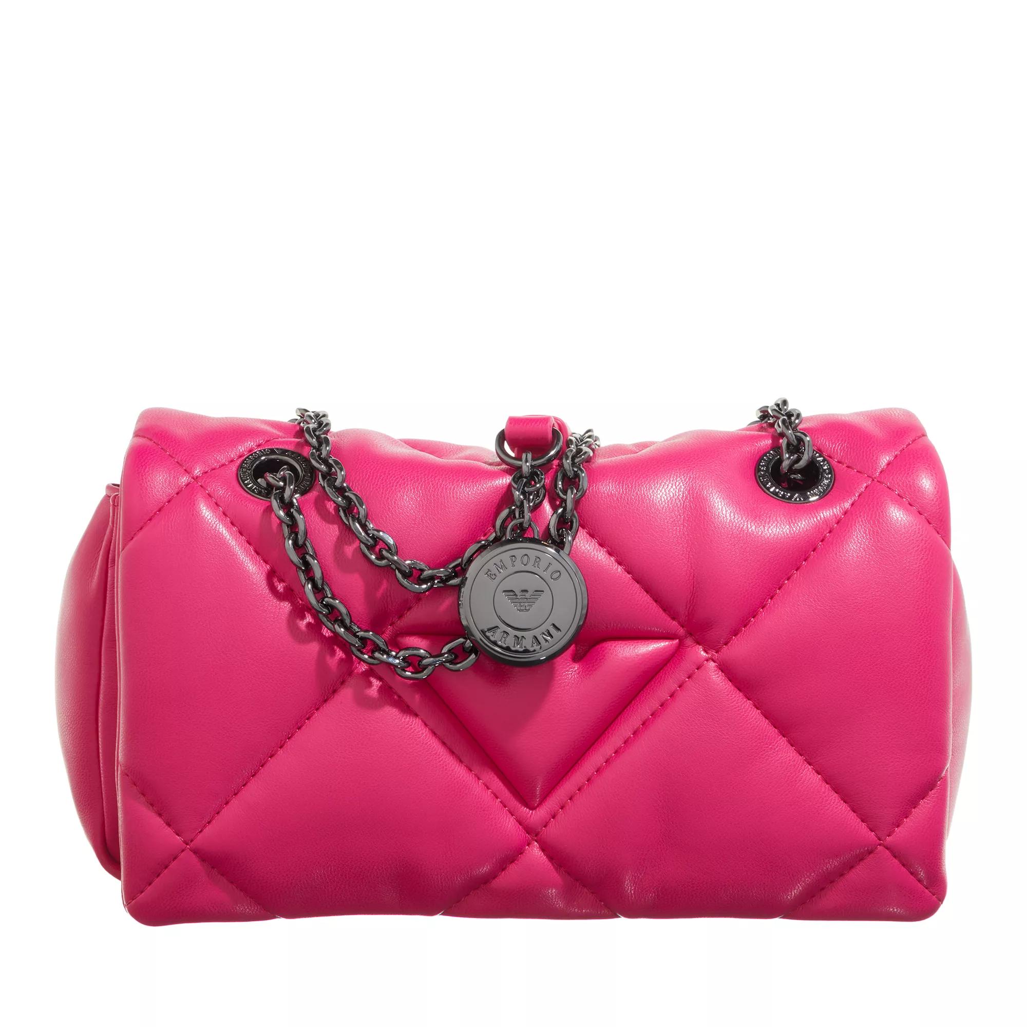 Emporio Armani Pochettes - Pochette Simil Nappa - Gr. unisize - in Rosa - für Damen