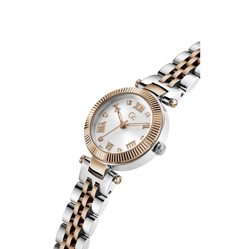 GC Quarzuhr Quarz Analog Uhr Gc Flair silber(Image 4)