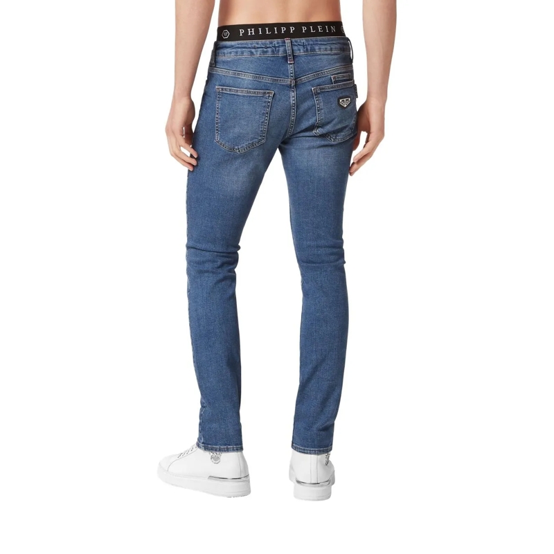 Philipp Plein Jeans Jeans Slim Fit dunkel-blau(Image 3)