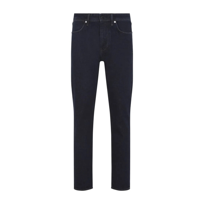 Stone Island Slim Fit Jeans Dark-Washed Slim-Fit Jeans With Classic Five-Pocke Blue