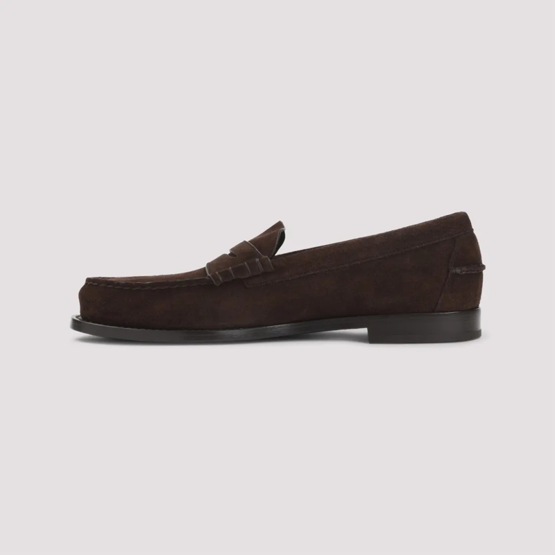 Church's Loafer Dark Brown Suede Loafers Black