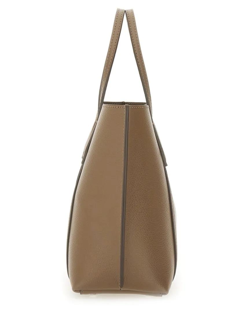 TORY BURCH Shoppers & Totes "Perry" Shopping Bag in bruin