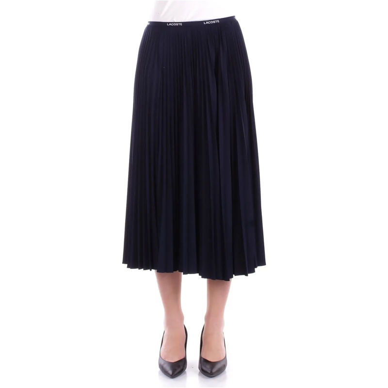 Lacoste Maxirock Skirts Blue blau