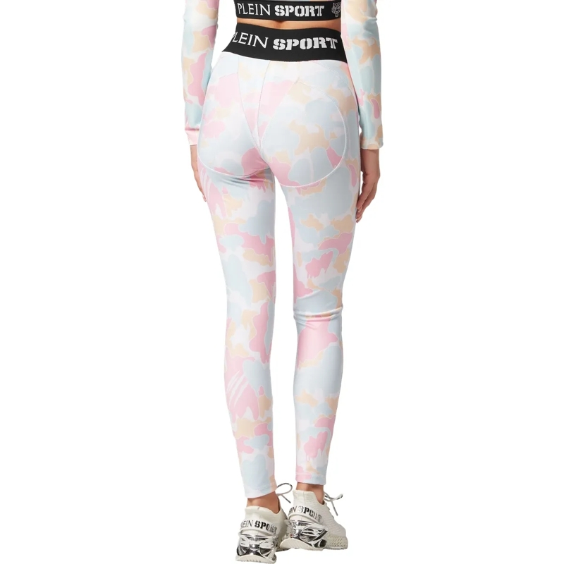 Plein Sport Leggings Leggings Camouflage rose(Image 2)