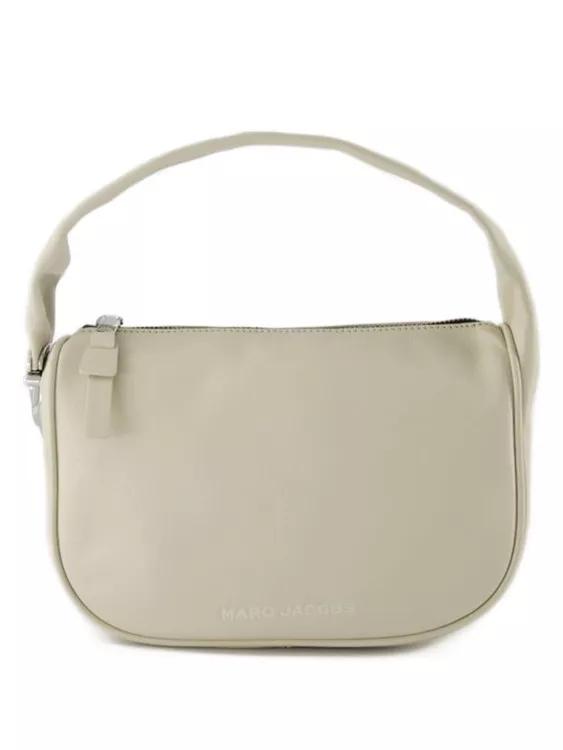 Marc Jacobs Shopper - Pushlock Mini Hobo Bag  - Cloud White - Leather - Gr. unisize - in Beige - für Damen