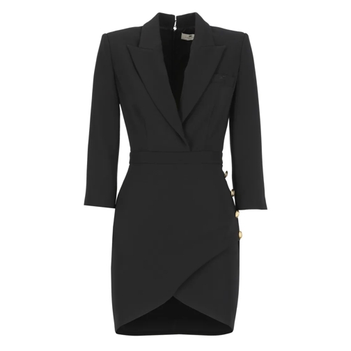 Elisabetta Franchi Black Minidress Black Mini robes