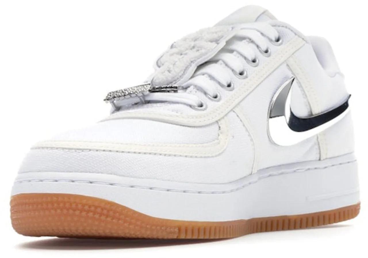 Thumbnail - Nike Low-Top Sneaker - Nike Air Force 1 Low Travis Scott (AF100) - Gr. 37,5 (EU) - in Weiß - für Damen