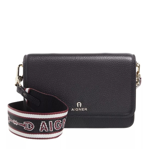 AIGNER Wallet on Strap Black Wallet On A Chain