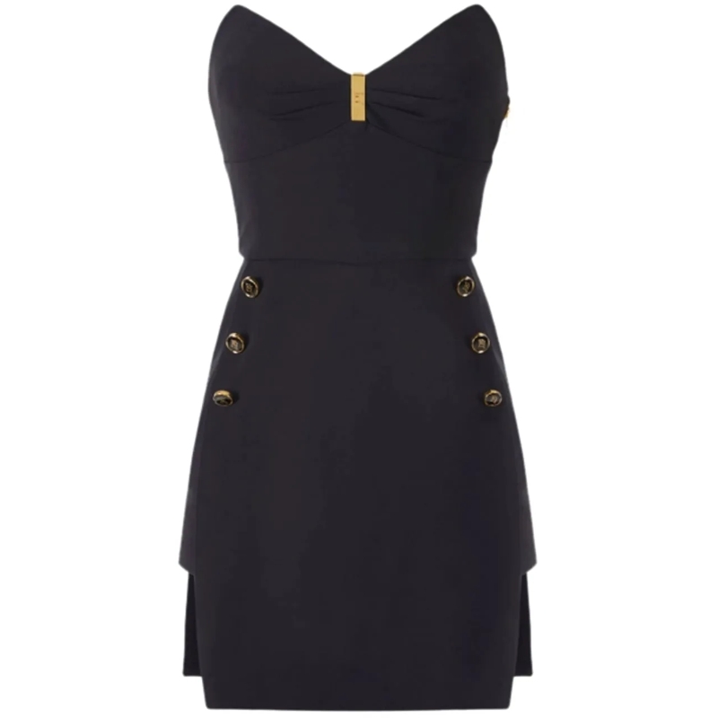 Elisabetta Franchi Midikleid Dresses Black schwarz