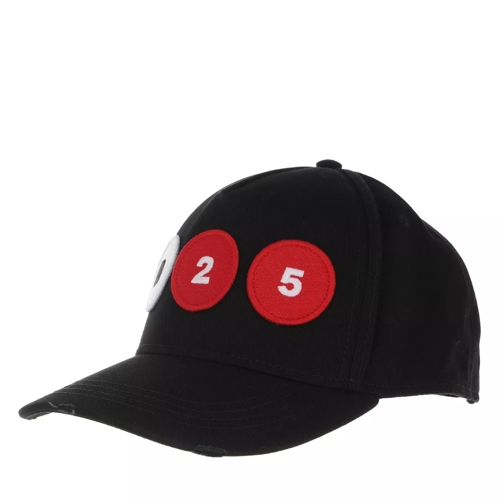 Dsquared2 25th Anniversary Collection Baseball Cap Black Honkbalpet