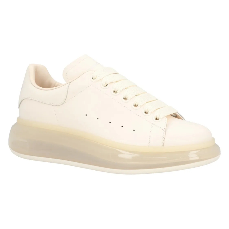 Alexander McQueen Low-Top-Sneaker Oversized Sneaker 'Larry' In Beige Neutrals