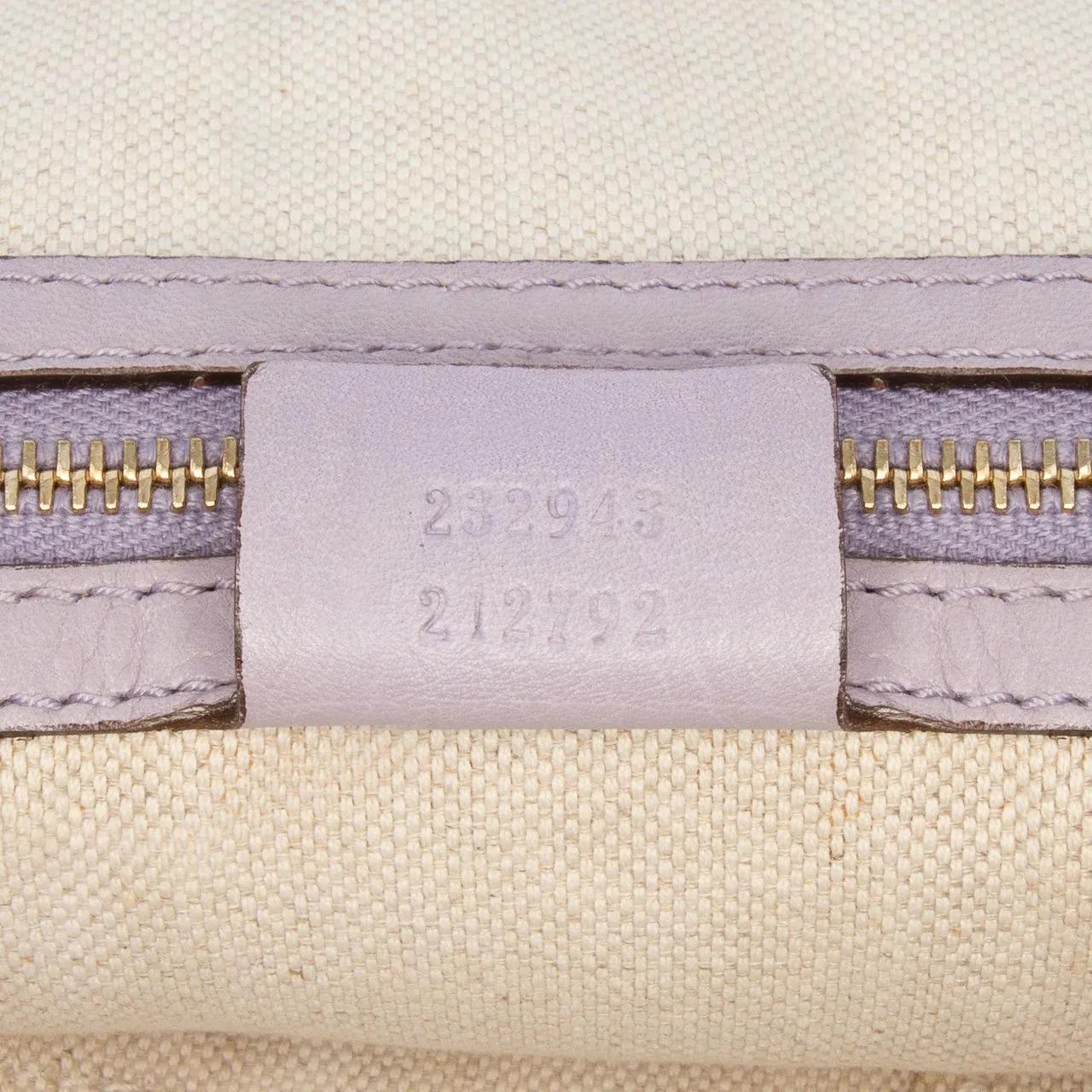 Thumbnail - Gucci Shopper - Large Pebbled Calfskin Sunset Tote - Gr. unisize - in Orange - für Damen