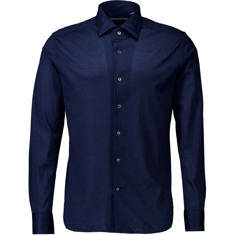 Corneliani  Corneliani  Lange Mouw Overhemden Donkerblauw 9411 blau