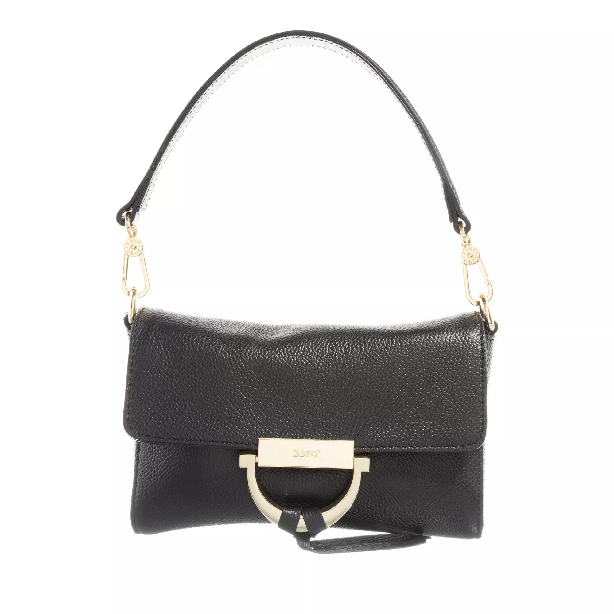 Crossbody Bag Abro Tasche Schwarz Abro Leather Dalia Crossbody Bag