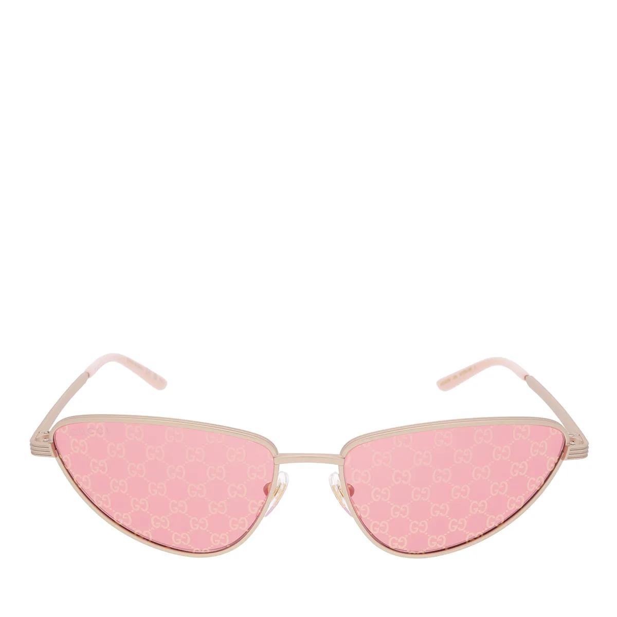 Gucci GG1879S-004 Gold-Gold-Red | Sunglasses