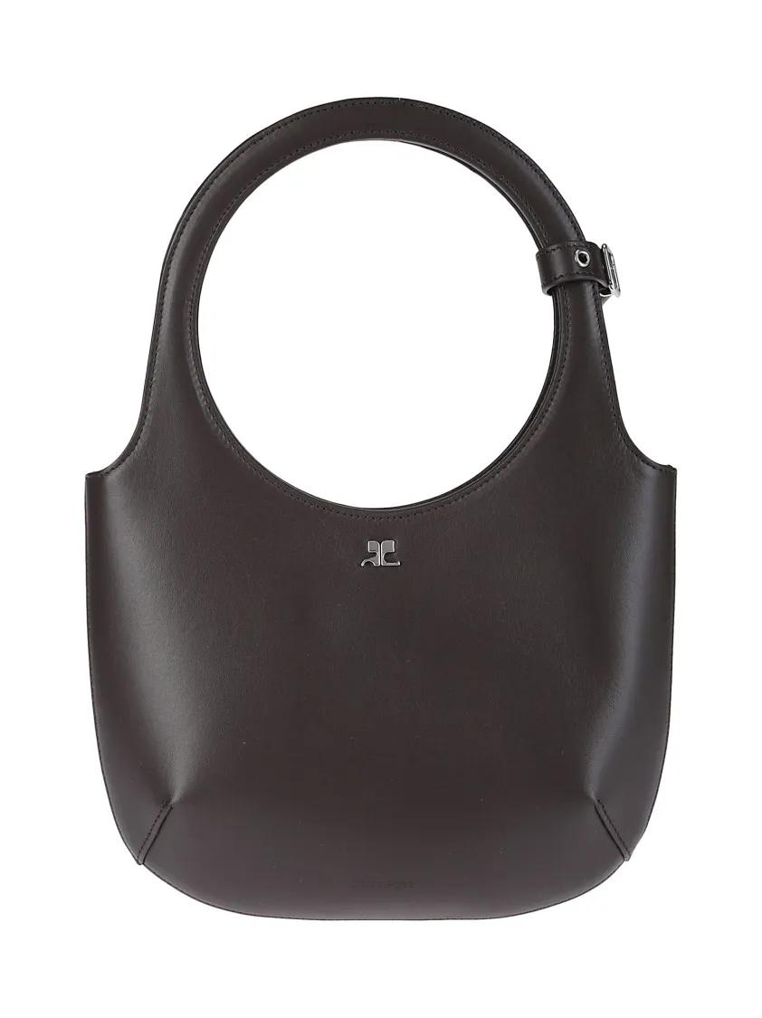 Courrèges Tote - Magnetic Closure Tote Bag - Gr. unisize - in Braun - für Damen