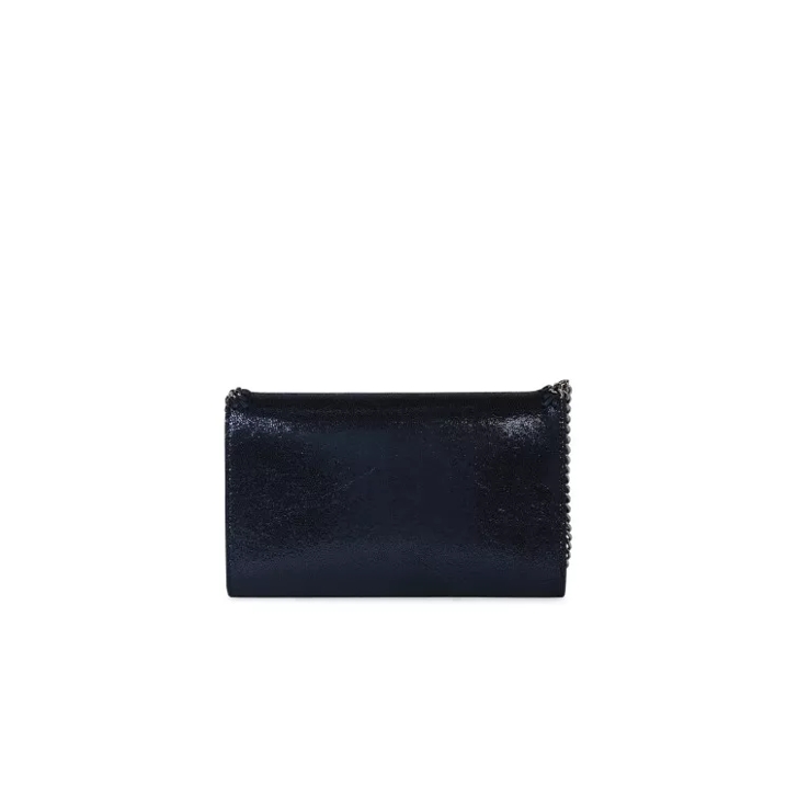 Stella mccartney black clutch sale