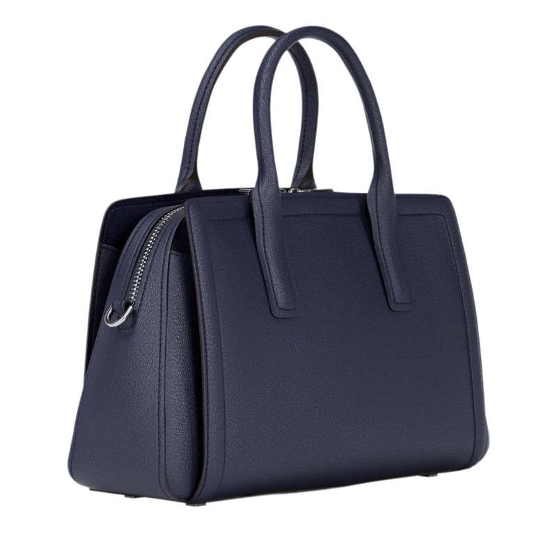 MICHAEL Michael Kors Satchel Laila Md Satchel Dress Blues(Image 4)