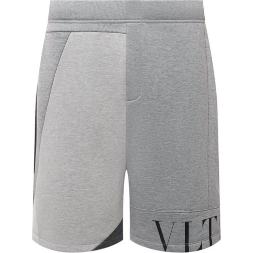 Valentino Kurze Hosen Valentino Track Shorts grau