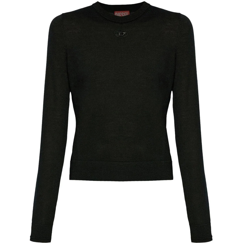 Diesel T-Shirt Top Black schwarz