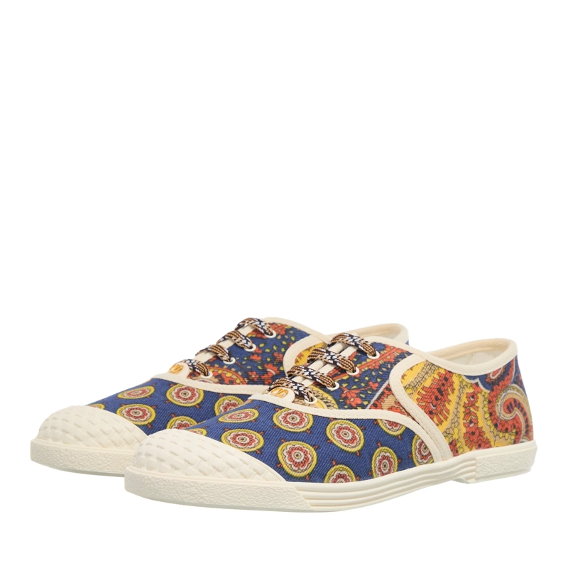 Valentino Garavani Low-Top-Sneaker Sneaker Denim Ivory(Image 3)