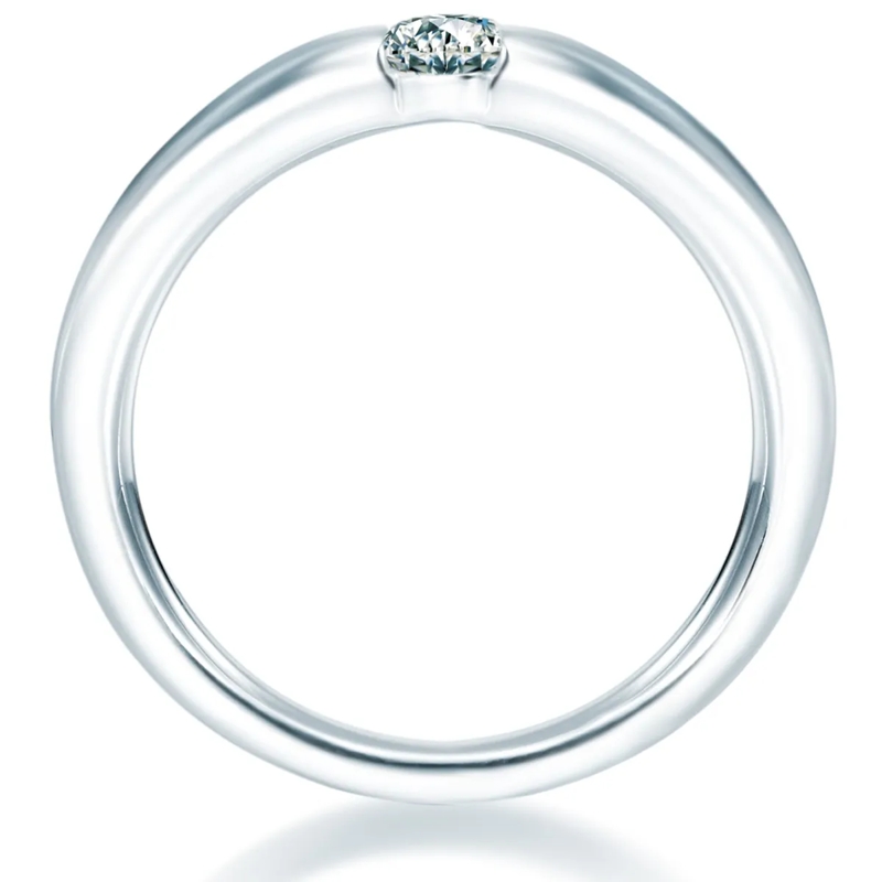 Trilani Ring Sterling Silber Ring Zirkonia silber(Image 3)