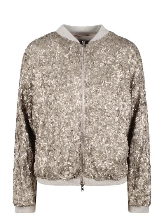 Herno - Resort Shiny Expression Bomber Jacket - Größe 46 -