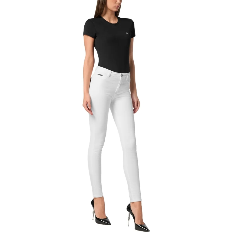 Philipp Plein Skinny-Leg-Jeans Jeggings weiss(Image 4)