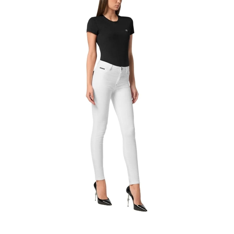 Philipp Plein Skinny-Leg-Jeans Jeggings weiss(Image 4)