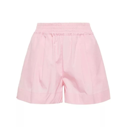 Marni Poplin Organic-Cotton Shorts Pink 