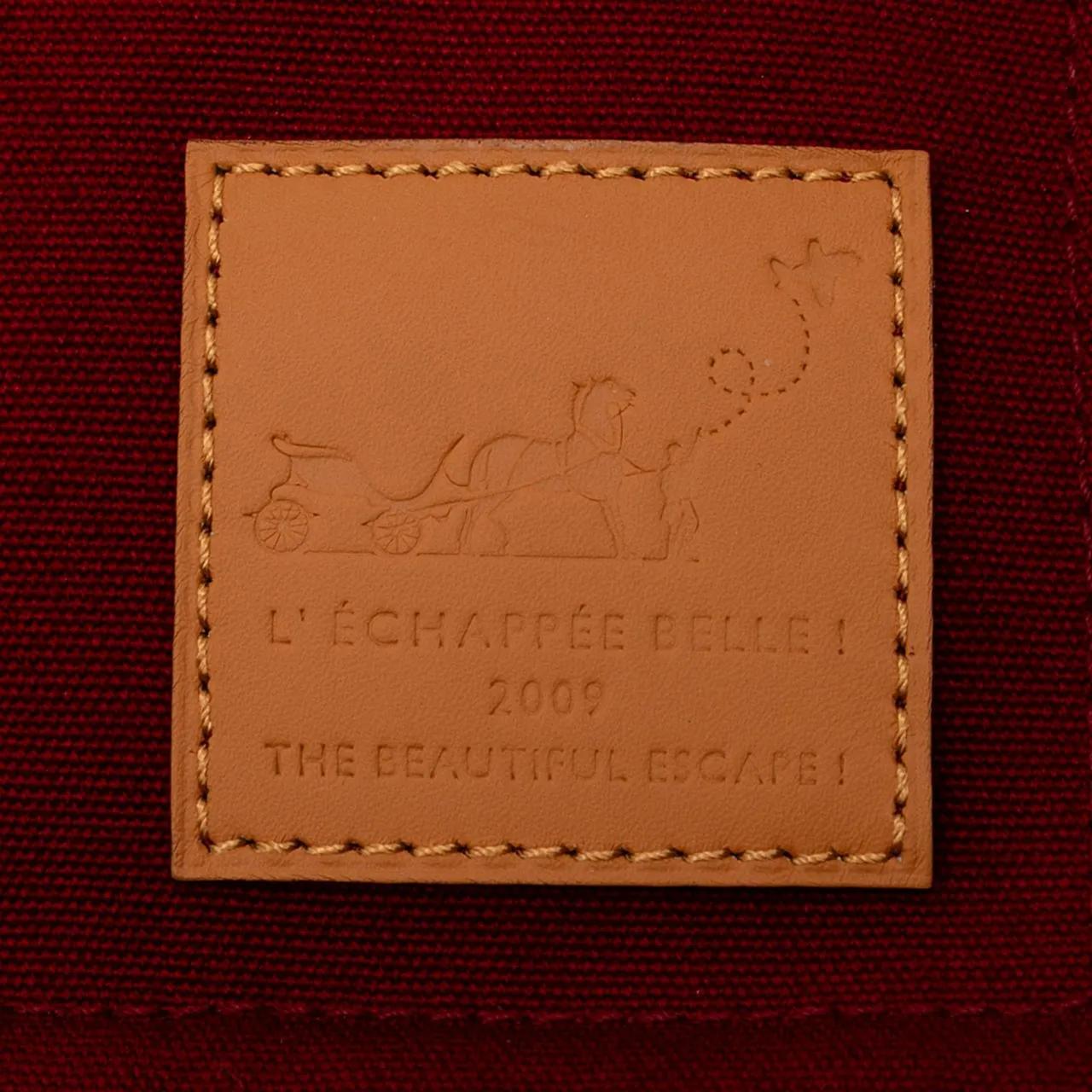 Thumbnail - Hermès Kosmetiktaschen - Toile Bora Bora Pouch MM - Gr. unisize - in Rot - für Damen