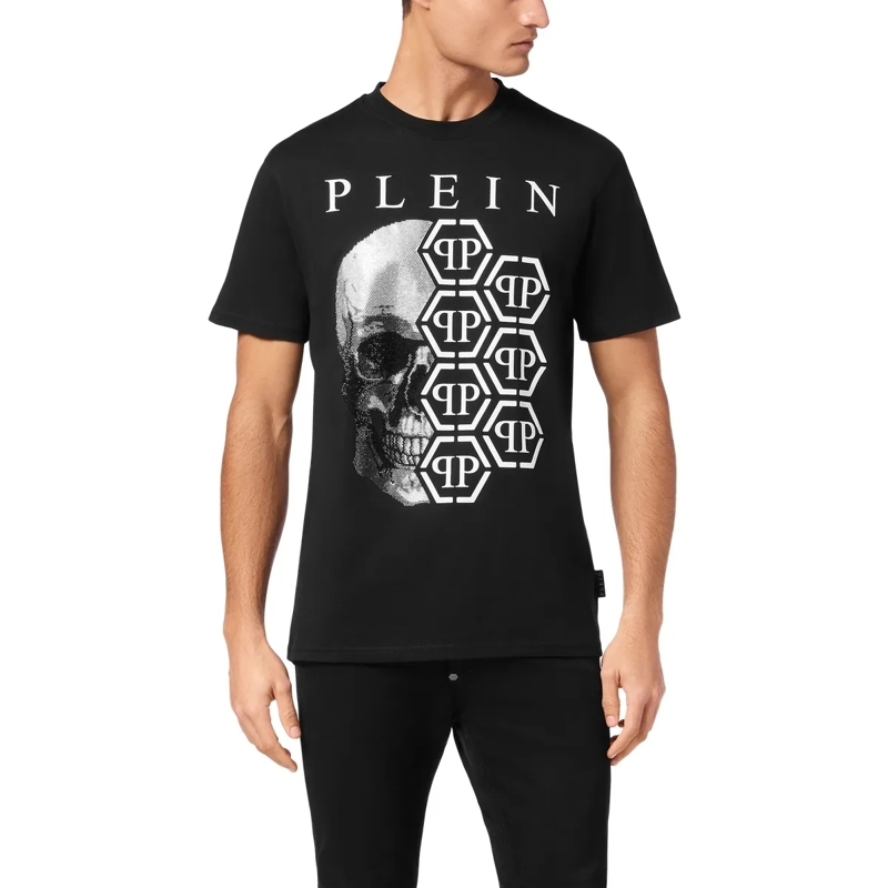 Philipp Plein T-Shirt T-Shirt Hexagon schwarz(Image 4)