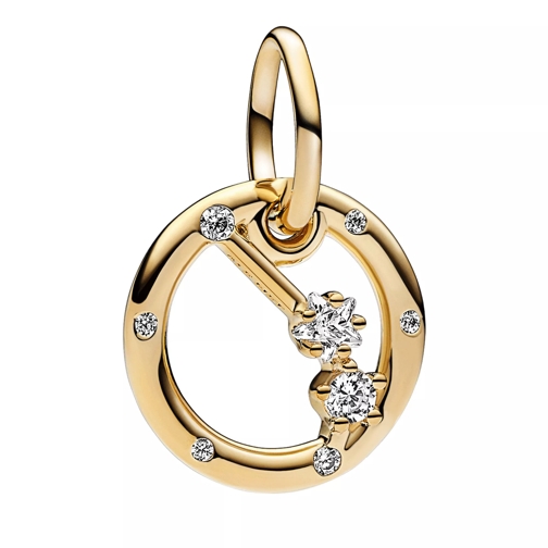 Pandora Aries Zodiac Dangle Charm gold Pendentif
