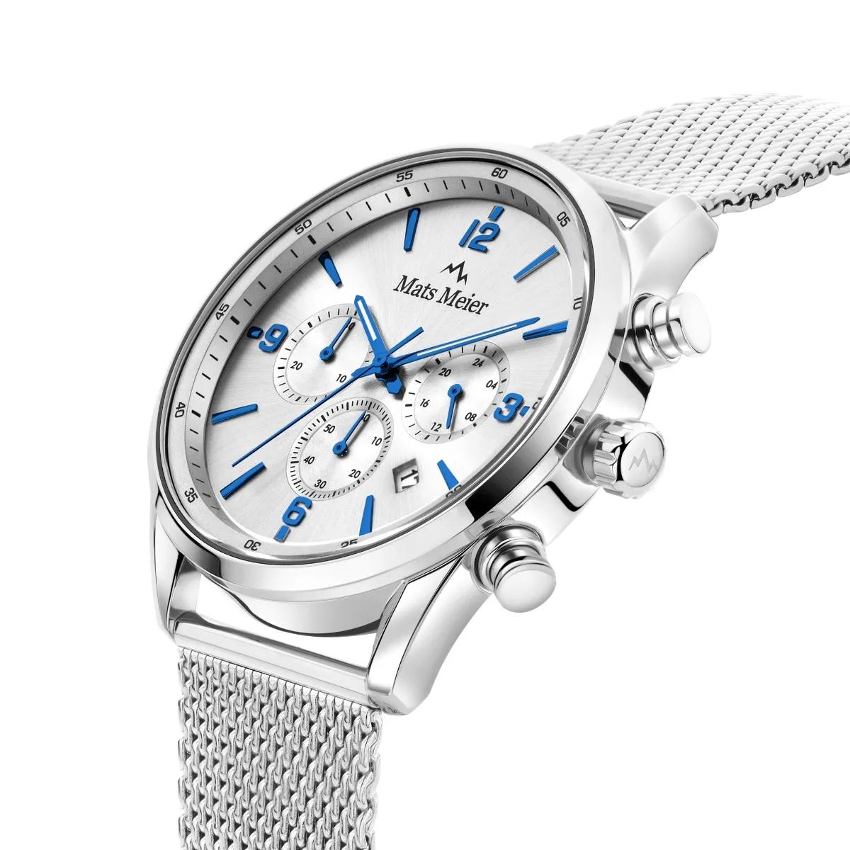 Thumbnail - Mats Meier Uhren - Grand Cornier Uhr - Gr. unisize - in Silber - für Damen