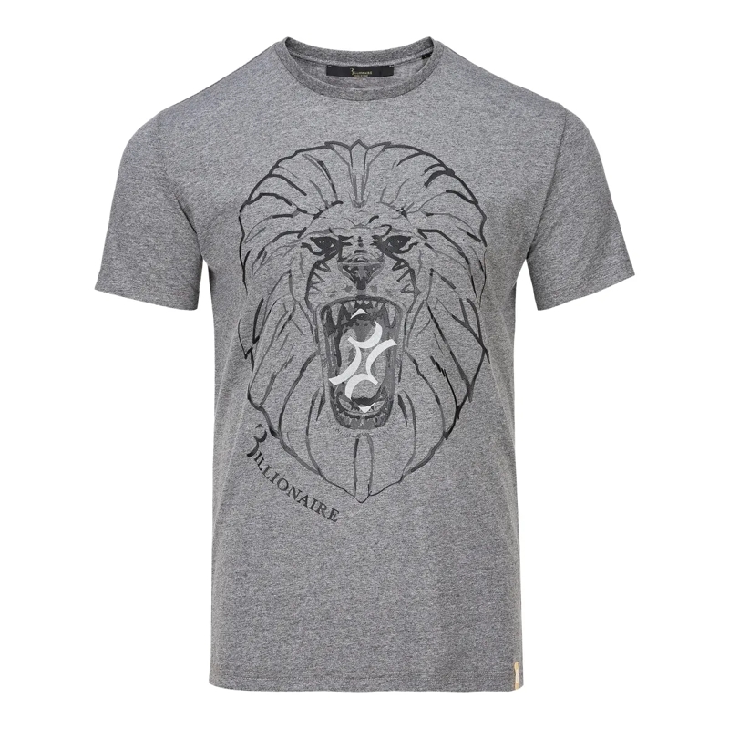 BILLIONAIRE T-Shirt T-Shirt Lion grau