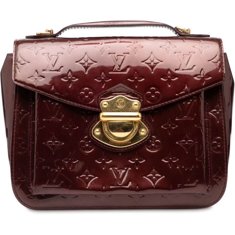 Louis Vuitton Schultertasche Monogram Vernis Miranda lila